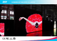 P4 HD indoor Advertising LED Display dengan Rolling Message 768 x 768mm Kabinet